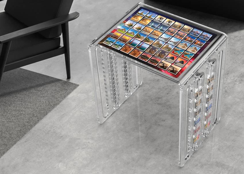 TABLE DOMINOS & MEMORY GAMES CITY