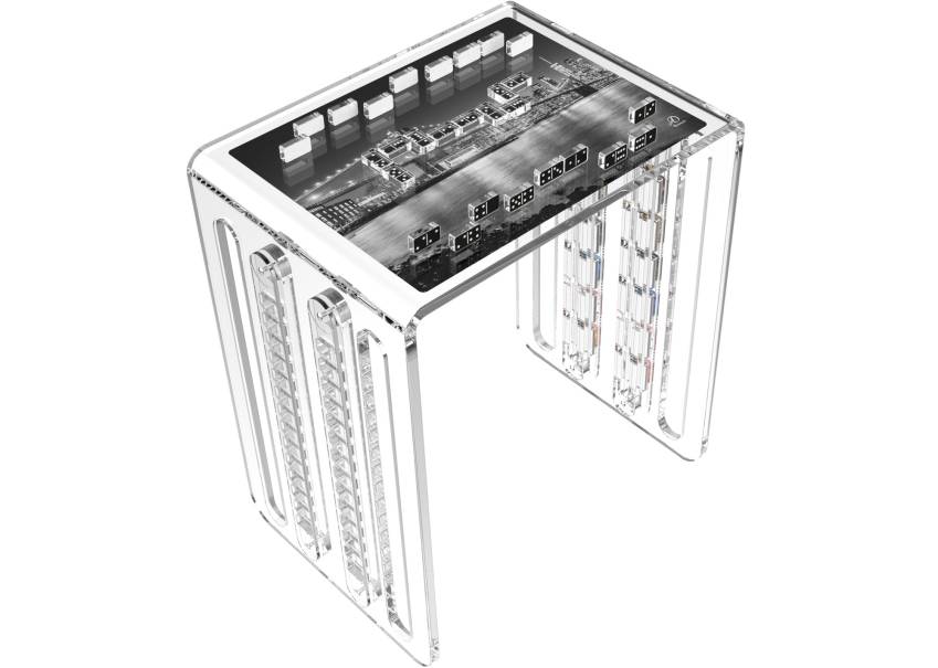 TABLE DOMINOS & MEMORY GAMES CITY